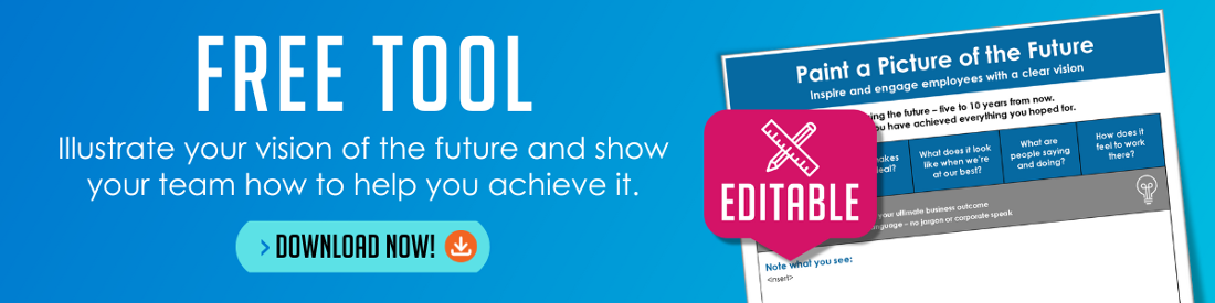 Click to download the free Paint a Picture of the Future Tool